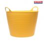 Heavy-Duty Polyethylene Flex Tub 60 Litres Yellow