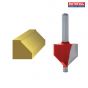 Router Bit TCT 45° Chamfer 1/4in Shank