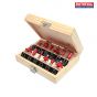 Router Bit Set of 12 TCT 1/4in Shank
