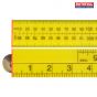 Folding Rule Yellow ABS Plastic 1m / 39in
