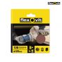 Flexovit Hook & Loop Sanding Discs 125mm Fine 120g (Pack of 6) - 63642526392