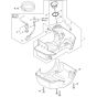 Stihl FS361.0 C-EM - Fuel Tank - Parts Diagram