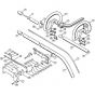 Genuine Stihl FS62 R / H - Drive tube assembly, Loop handle