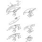 Stihl FS-KM 4140 - Cutting Tools, Deflector (01.2015) - Parts Diagram