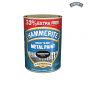 Hammerite Direct to Rust Hammered Finish Metal Paint Silver 750ml + 33% - 5158236