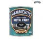 Hammerite Direct to Rust Satin Finish Metal Paint Black 750ml - 5092829