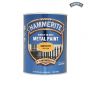 Hammerite Direct to Rust Smooth Finish Metal Paint Yellow 5 Litre - 5084878