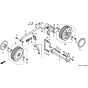 Honda HRB475C - SDEE - MZCE 8000001-8999999 Front Wheel Diagram