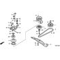 Honda HRB475K2 - HME - MZAZ 8200001-8299999 Pulley/Rotary Blade Diagram