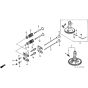 Honda HRB535 - SXG - MZBA 6000001-6099999 Camshaft Diagram