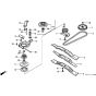 Honda HRB535 - SXG - MZBA 6000001-6099999 Rotary Blade Diagram