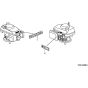 Honda HRD535 - SME - MZBM 8000001-8099999 Label Diagram