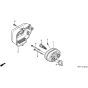 Honda HRD536C3 - HXEE - MAKF 1100001- Muffler Diagram