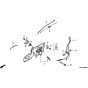 Honda HRD536CK1 - SXE - MZCA 8100001-8199999 Control Diagram