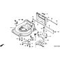 Honda HRD536CK1 - TXE - MZCA 8100001-8199999 Cutter Housing Diagram