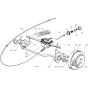 Honda HRG465CSD (2002) - SDI - MADF 8200001-8299999 Rear Drive Diagram