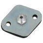 Genuine Husqvarna 394, 339, T338 Pressure Testing Cover Plate - 502 52 01-01