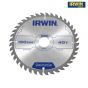 IRWIN Circular Saw Blade 190x 30mm x 40T ATB - 1897200