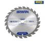 IRWIN Professional Circular Saw Blade 184 x 16mm x 24T - Wood - 1907699