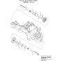 Countax K55 - - 08 Axle Shaft Assy