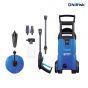 Kew Nilfisk Alto C120.7-6 PCA X-TRA Pressure Washer With Patio Cleaner & Brush 120 Bar 240 Volt - 128471008