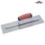 Marshalltown MPB13SSD Pre-Worn Plasterers Trowel DuraSoft Handle 13 x 5in - MPB13SSD