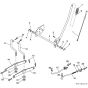 McCulloch M11597 - 96011023407 - 2010-07 - Mower Lift - Deck Lift Parts Diagram