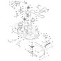 McCulloch M16538H - 96041011700 - 2010-03 - Mower Deck - Cutting Deck Parts Diagram