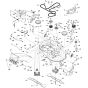 McCulloch M165-97TC CLASSIC - 96051016600 - 2017-07 - Mower Deck - Cutting Deck Parts Diagram