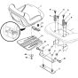 McCulloch M22042H - 96041018001 - 2011-04 - Seat Parts Diagram