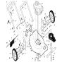 McCulloch M53-160 CMDW - 96141016500 - 2008-03 - Frame Parts Diagram