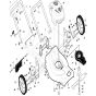 McCulloch M53-625 CMDW - 96141015702 - 2008-03 - Frame Parts Diagram