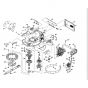 Cobra M53HSTPRO - TN2160SXAHHSTPRO Deck Assembly Diagram
