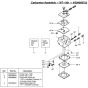 McCulloch MAC CAT 436 - 2008-05 - Carburettor Parts Diagram