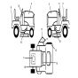 McCulloch MC17107 - 96011008400 - 2010-01 - Decals Parts Diagram