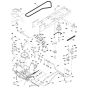 McCulloch MC19542LT - 96012011400 - 2010-12 - Drive Parts Diagram