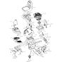 McCulloch MOWCART 66 - 96021001102 - 2012-10 - Chassis & Enclosures Parts Diagram