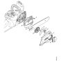 Stihl MSA160 C-B - Chain Sprocket Cover - Parts Diagram