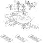 MTPH 14_92 H - 2008 - 299964433/MF8 - Mountfield Ride On Mower 92cm Deck Diagram