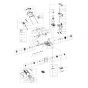 Cobra MX4140 - Lawn Mower Main Diagram