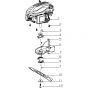 Cobra MX460SPC - Lawn Mower Aug 2022 Blade Assy Diagram