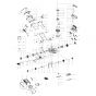 Cobra MX46S40V - Lawn Mower Main Diagram