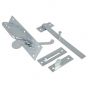 Zinc Plated Light Suffolk Latches - Std. Thumb Piece - Prepacked - ONLY 4 LEFT