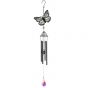 Primus Black Silhouette Butterfly Wind Chime - PT1010 - ONLY 1 LEFT