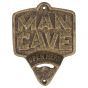 Primus Cast Iron Wall Mounted "Man Cave" Bottle Opener - PC5803 - ONLY 4 LEFT