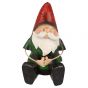 Primus Metal Gnome Fishing Garden Sculpture - PQ5030 - ONLY 4 LEFT
