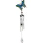 Primus Stained Glass Effect Butterfly Wind Chime - PT10008 - ONLY 5 LEFT