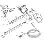 Genuine Stihl RE98 / D - Spray gun, Spray lance/wand