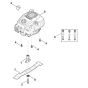 Stihl RM248.3 - Engine, Blade - Parts Diagram