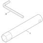 Stihl RM453.3 T - Tools - Parts Diagram